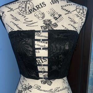 Victoria’s Secret Unlined Strapless Corset Top